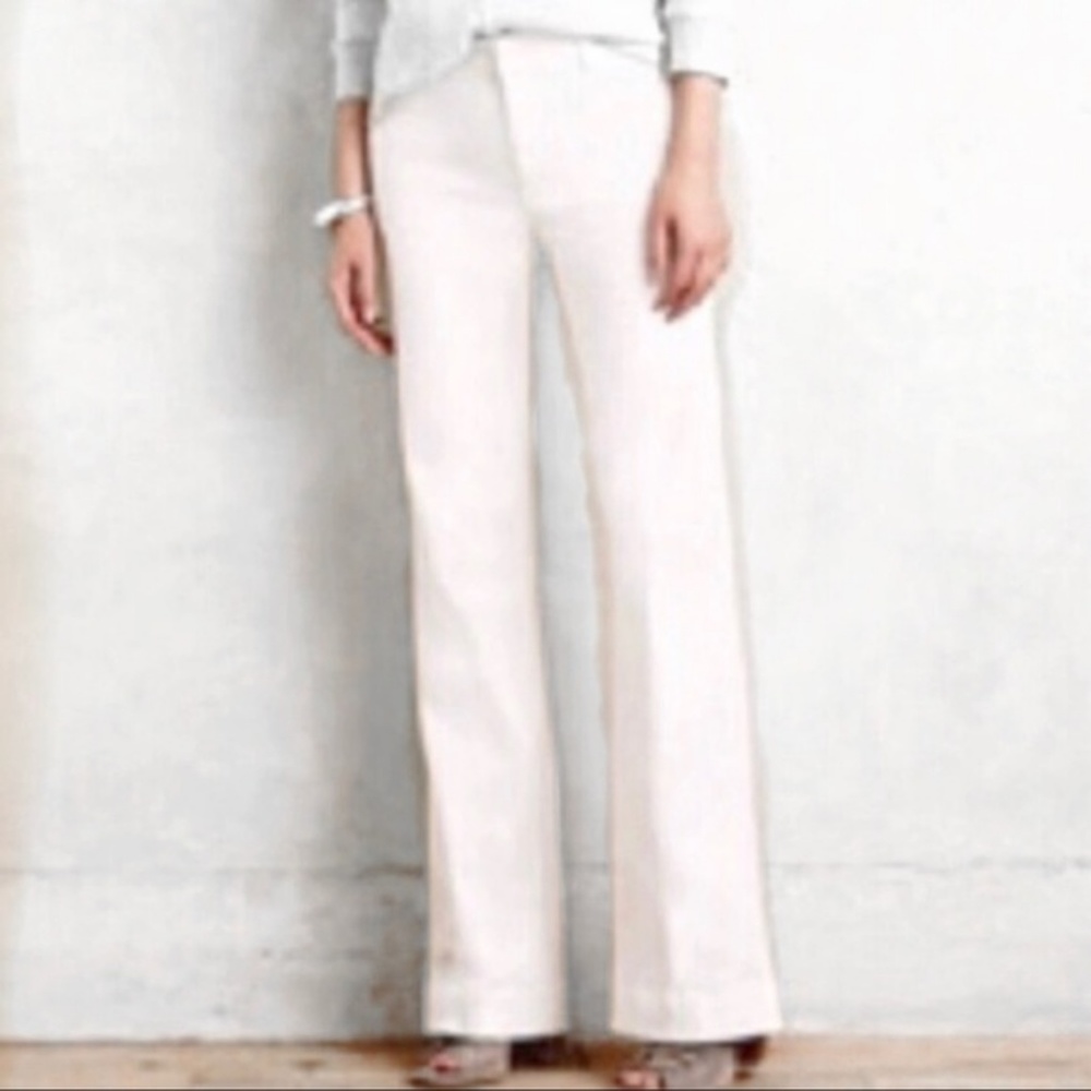 Banana Republic Martin Fit Linen Trouser Size 0P